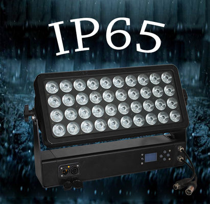 400W Outdoor IP65 Waterproof City Color 40x10W RGBW 4in1 LED Lâmpada de Lavagem de Parede