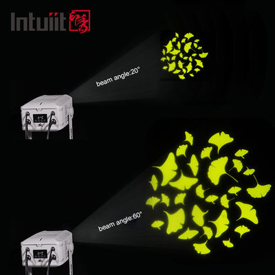 100W Projetor exterior à prova d'água Luz IP65 Projetor Gobo com efeito de feixe de LED DMX DMX512 Modo de controle