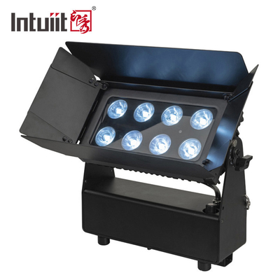 Luzes de palco LED DMX512 alimentadas por bateria para concerto RGBW Uplight