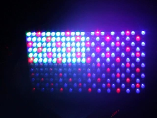 O disco RGB DMX do DJ conduziu a luz de painel 415 x 250 milímetros para a iluminação da fase traseira