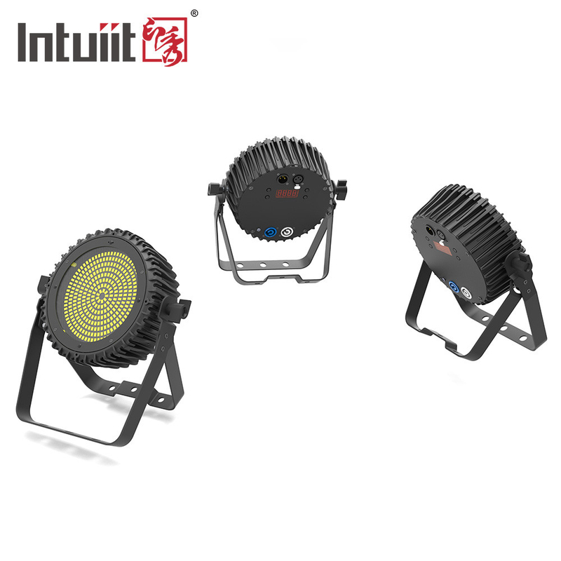 Mini LED Flat Par Light 120W Dj Bar de Efeito Strobe de Cor Branca