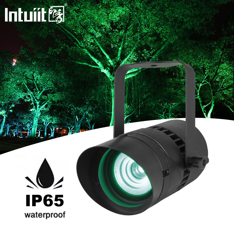 Spot Light 15W DMX512 RGBW Feixe estreito Direcional Paisagem Jardim Luz para pátio jardim gramado