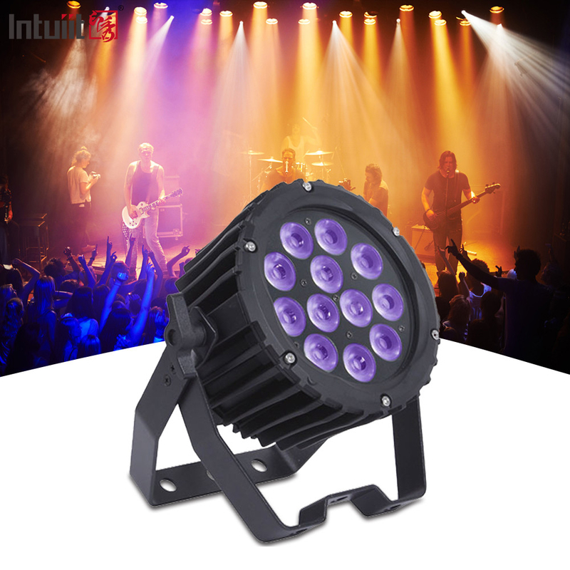 4 em 1 LED Mini Par Can Light 12x3w RGB Par Light Parties Hotéis