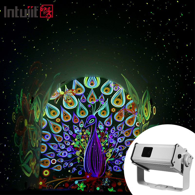 Iluminação a laser IP65 Rainproof RGB Firefly Iluminação a laser Jardim Festa Decoração Lâmpada Projetor de luz estrela