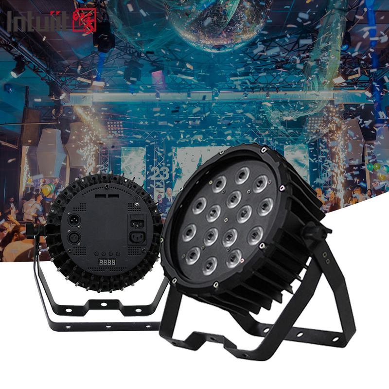 90W RGBW 4in1 par de luz LED para eventos de DJ ao ar livre