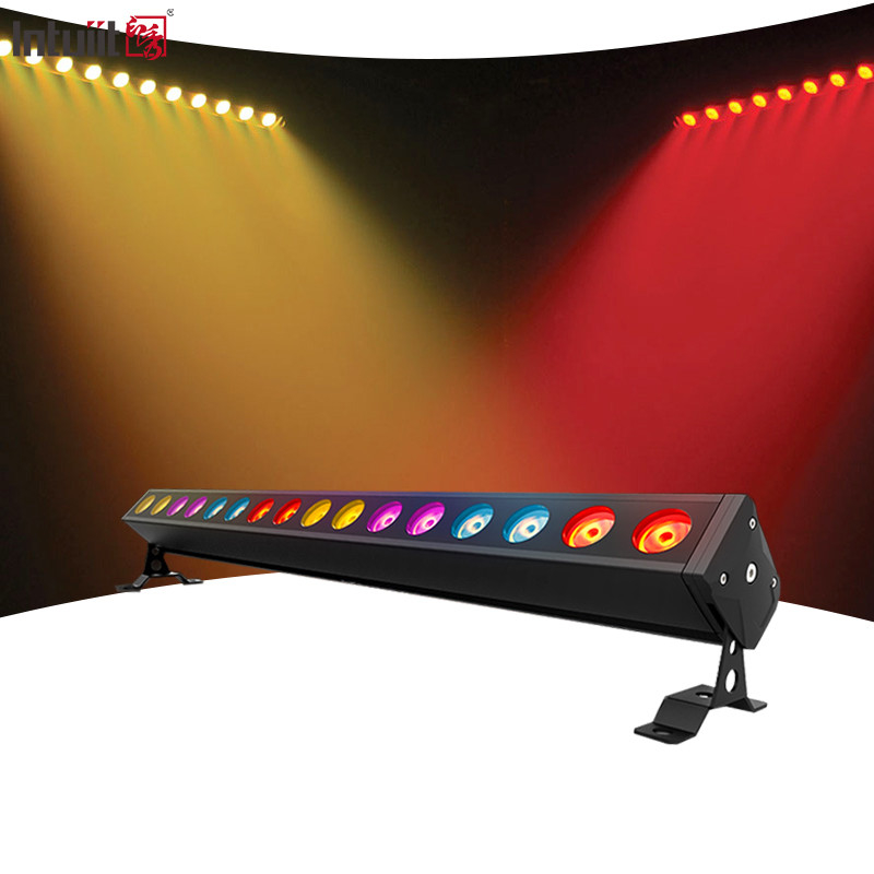 16*5W LEDs Luz de palco Alumínio Casamento DMX LED Strobe Lights Lava-parede