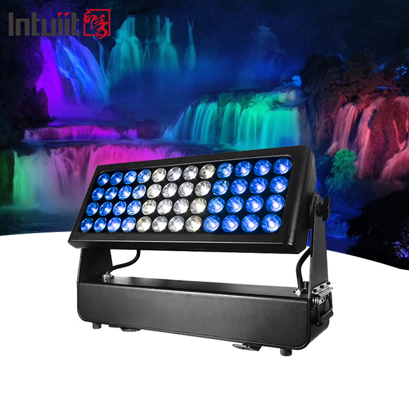 Profissional resistente à água IP65 1500W Rgbw 4in1 City Color Wash Light Led Flood Light Led Wall Washer