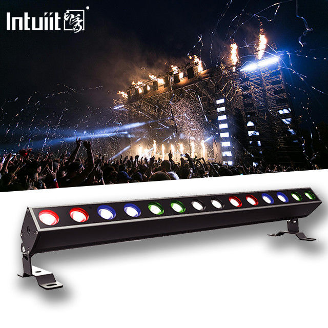 DMX512 14*10w RGBW 4in1 Pixel Led Wallwasher bar IP65 à prova d'água Dj Casamento Cidade Eventos Palco Outdoor Led Wash Light
