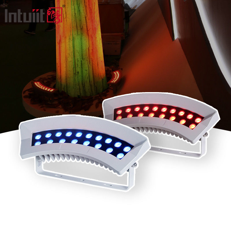 Led Tree Hug Lamp exterior dmx512 36W RGBW luz colorida do local do jardim paisagem Iluminação IP65 Alumínio led abraço luz da árvore