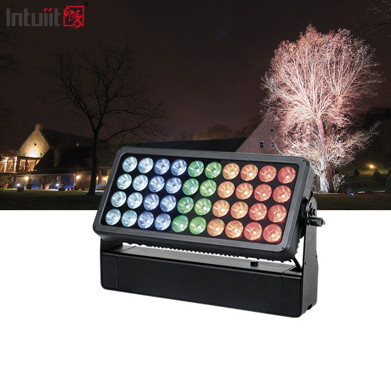 Impermeável 40x10w Rgbw 4 em 1 Dmx Outdoor Ip65 Led City Color Light Luzes de palco