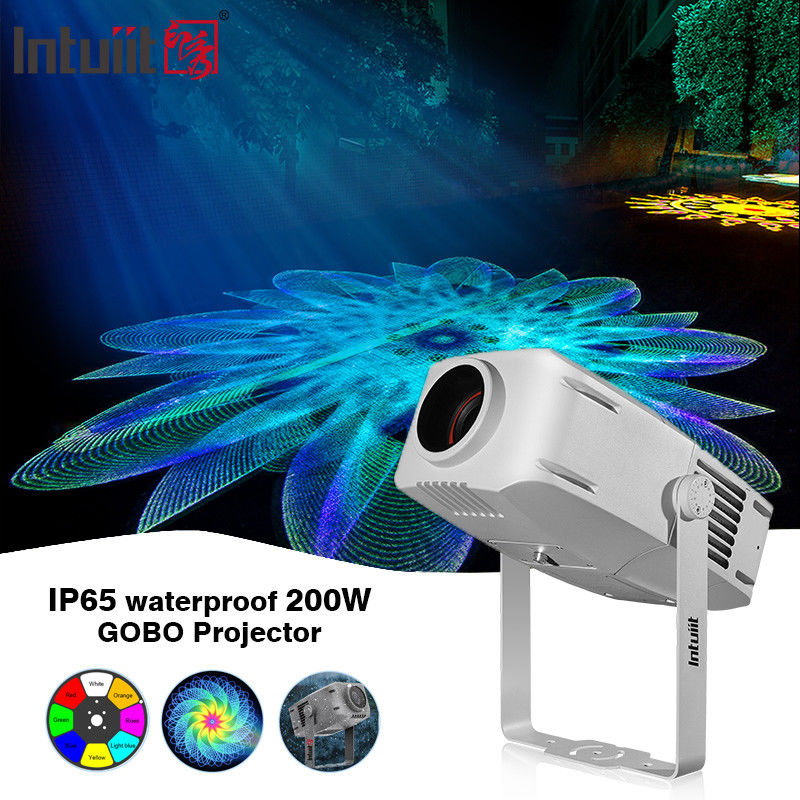 200W Gobo Projector Exterior Ip65 Brilho Publicidade LED logotipo Luz Gobo Projector Armazém de publicidade luzes
