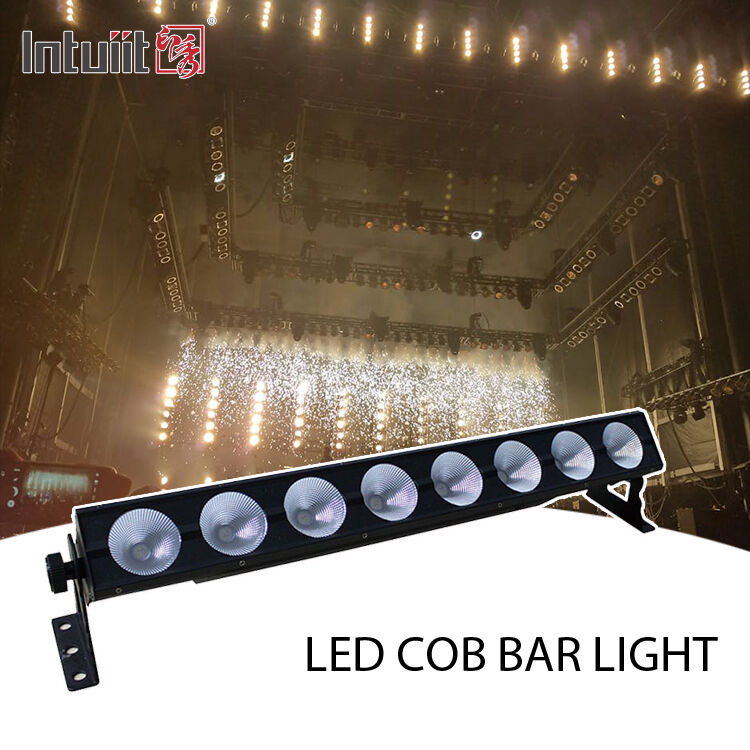 Luz de Lavagem de Parede LED RGB 3 em 1 de 8*15W, Luz de Palco para Boate, Festa, Casamento, Luz Estroboscópica