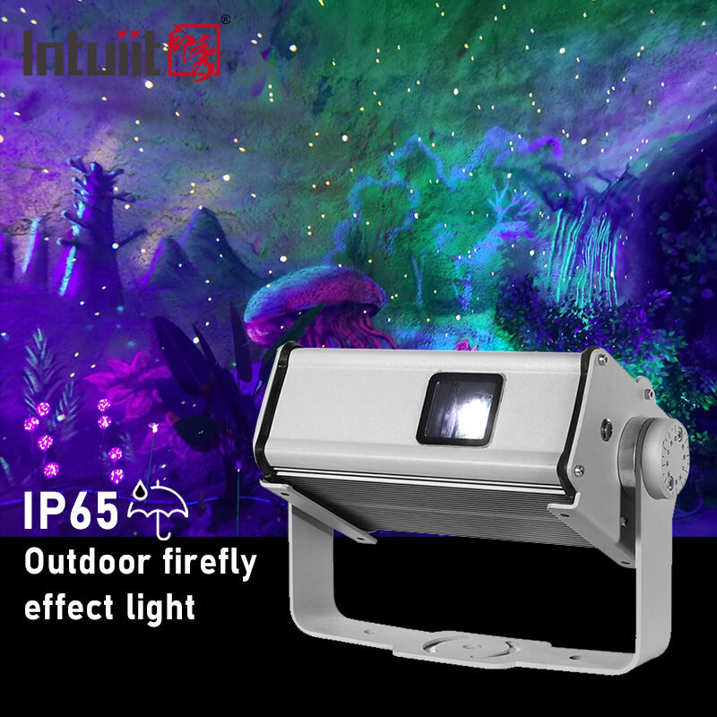 Profissional IP65 Impermeável 13W RGB Laser Garden Light Firefly Star Projector para Natal Paisagem Festa de Férias Decoração ao ar livre