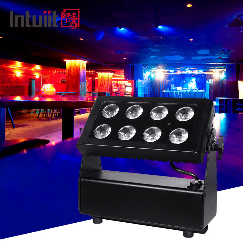 4In1 RGBW Dj Wedding Bateria alimentada LED Uplight WIFI sem fio Dmx discoteca Luzes de palco de casamento