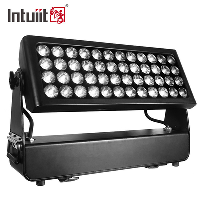 IP65 conduziu a cidade exterior do diodo emissor de luz In1 da luz de inundação 48PCS 10W RGBW 4 colore a arruela de Wasll para eventos do hotel de parque do jardim