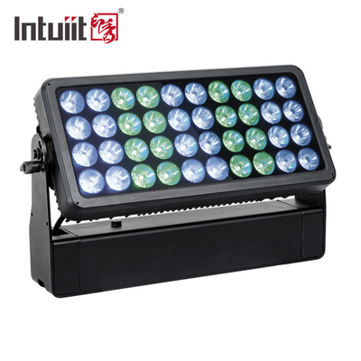 40x10w Rgbw 4 em 1 LED Flood Light Ip65 LED City Color Para Construção de Ponte Arquitetura ao ar livre