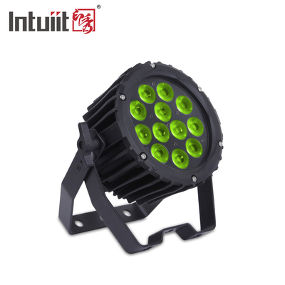 RGB 3 em 1 LED Stage Dmx Flat Par Light Slim Parcan 12*3W para Dj Disco Party
