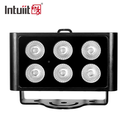 Iluminação externa à prova d'água Led Par Lights Stage 6x5w City Color Wash Wall Washer Led Holofote