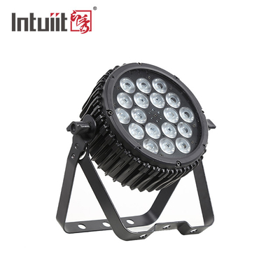 Luzes de palco LED de alumínio de alta potência 18 peças 3 W finas para iluminação de palco
