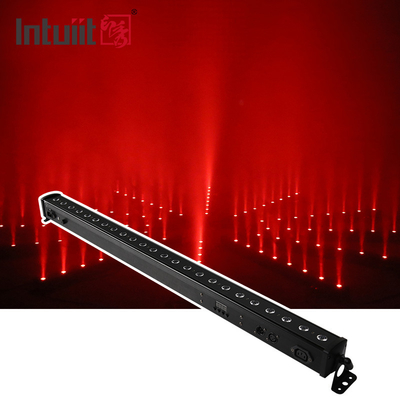 Barra sem fio 12x2w RGBW 4 da lavagem do diodo emissor de luz de DMX em 1 decoração do casamento da luz da arruela da parede do diodo emissor de luz