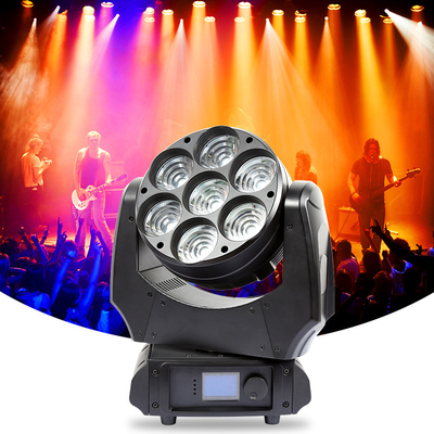 Olhos Rgb 3 da matriz 25 em 1 antolho mágico traseiro leve da matriz da luz 5x5 DMX do diodo emissor de luz da lavagem da fase
