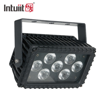 Poderosa inundação de LED RGB 7x3W para iluminação de fachada de prédio de igreja ao ar livre