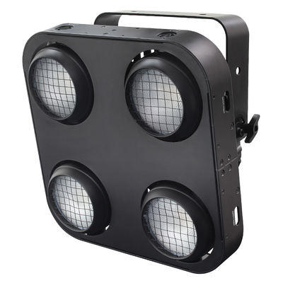 Iluminação do público 4 Olhos Led Cob Par 4 * 90W Quente Frio Cob Branco Peaky Blinders 2 em 1 Profil Spotlight
