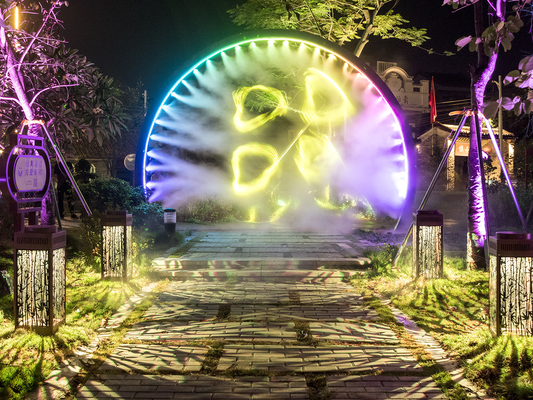 Parque Temático Profissional 200w Custom Gobo Light Led Effect Gobo Projector