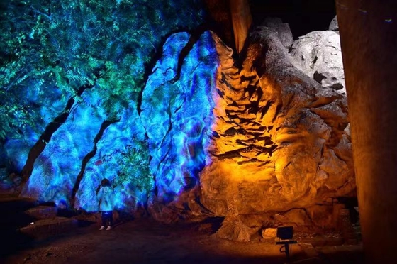 60w 100w 200w 400w Led Water Wave Light Effect Outdoor Decorative Blue Dynamic For Towns Projeto