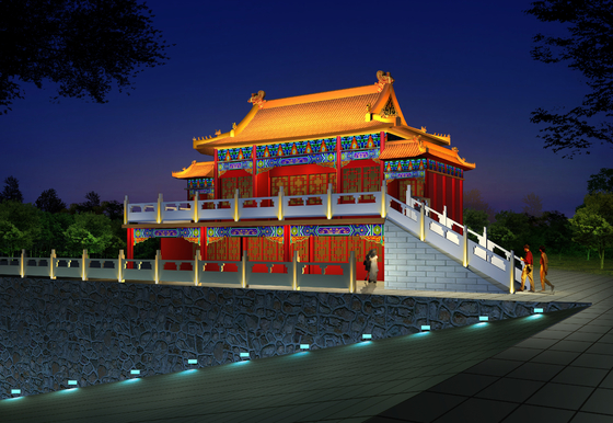 IP65 Outdoor Colors RGB LED Garden Tree Flood Light Alta luminosidade Potente Luz de Projeção de Paisagem 36 W