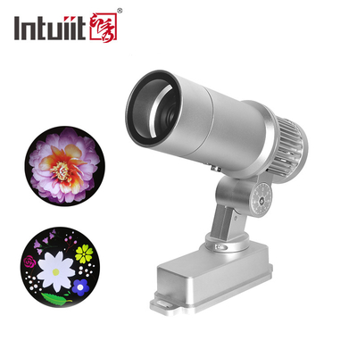 Led Gobo Projector 60W Parque ao ar livre / Ruas / Praia / Sprots Estádio Zoom à prova d'água Led Logo Light de alta definição