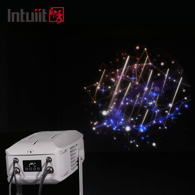 Projeção de logotipo personalizado de laser à prova d'água exterior porta interior projector gobo giratório de solo 400w luz de palco led