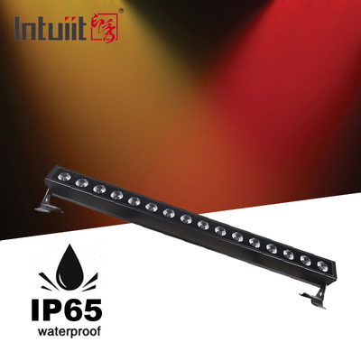 IP65 16 * 5w RGBW Led Luz de palco com DMX512 luzes de palco LED barra de parede luzes discoteca
