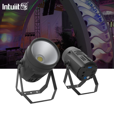 200W COB LED Par Light Frio Branco 4 em 1 Strobe Light DMX Controle DJ Disco Equipamento Iluminação de palco