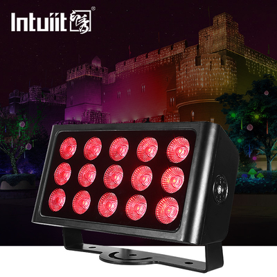 Iluminação de Inundação Externa 80w Impermeável 15pcs 4in1 Rgbw LED City Color Wash Light
