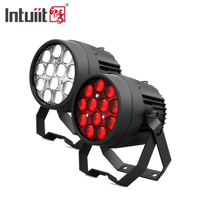 12x10W RGBW 4in1 Lâmpada LED de par de alumínio de fundição pesada IP65 à prova d'água