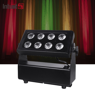 8*15W luz de cor da cidade RGBW 4in1 ip65 resistente à água edifício alto luz de lavagem de parede LED luz de cor da cidade