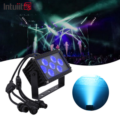 7x3W LED Exterior IP66 Impermeável 25 Graus Die-Casting Alumínio Projeção Arquitetônica Luz de Inundação Luz de fachada
