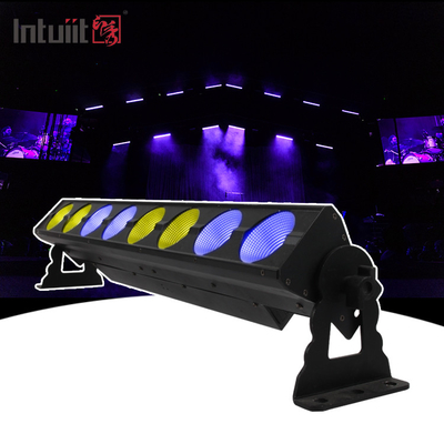IP65 8*15W LED Luz de palco com DMX RDM LED máquina de lavar parede dj luz de barra rgb luz de palco LED pixel