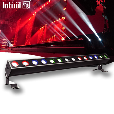 Palco Led DMX Light Bar 14x10W RGBW 4IN1 LED Wall Wash Light Strobe Wall Washer Bar Para Igreja Dj Party Palco