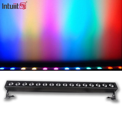 Casa de alumínio impermeável IP65 iluminação exterior 16*5w dmx512 rgbw led máquina de lavar parede