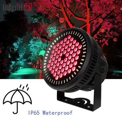 60*12W RGBW 4in1 IP65 Iluminação de palco DJ ao ar livre DMX LED à prova d'água Par luz para eventos Iluminação de concerto