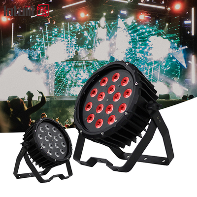 90w RGBW DMX512 4-em-1 LED Par Lights Efeito de iluminação de palco para DJ Disco Bar Party