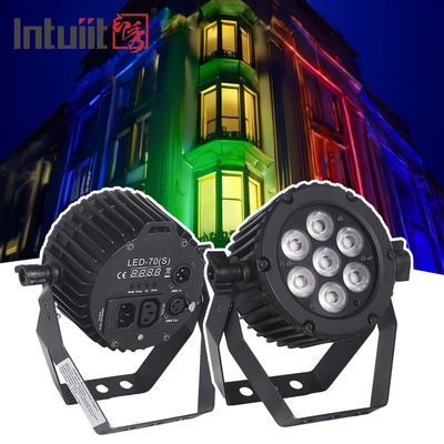 Iluminação de palco para festas de casamento 7pcs 22W 3in1 rgb led par luz para DJ disco