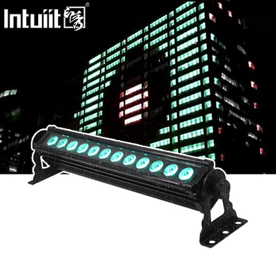 Iluminação de palco LED DMX 512 RGB LED Light Bares Edifício linear Discoteca Clube de palco Casamento Led Lava-parede luz exterior