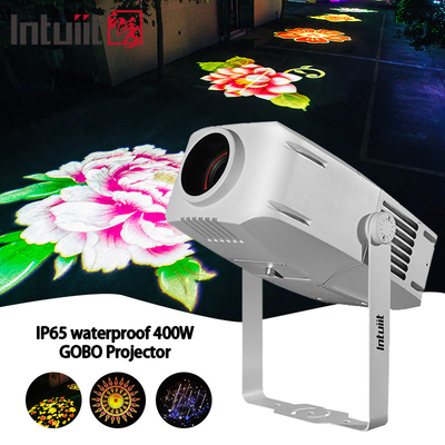Projetor de logotipo personalizado Gobo para lojas, negócios, iluminação LED de imagem exterior e interior IP65 impermeável