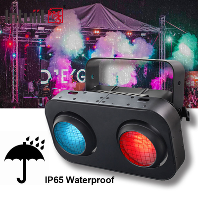 Dj Disco 2x90w pixel cob led blind RGB 2in1 com LED RGB para casamento