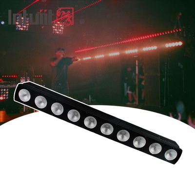 10x9W RGB DMX 3in1 LED luz de lavagem de parede iluminação de palco de lavagem de barra linear