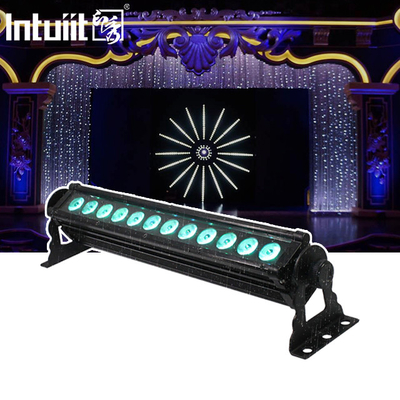 DMX 512 exterior impermeável cidade hotel edifício colorido 12X3W led luz máquina de lavar parede