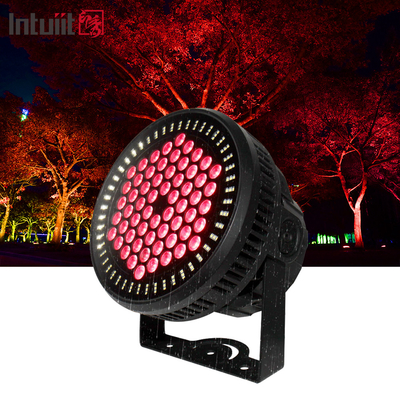 60*12W RGBW 4 em 1 IP65 impermeável exterior DMX 512 LED Par luz Para discoteca palco festa de casamento DJ